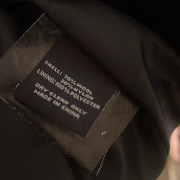 Vigoss black marine coat sz M Peacoat - Picture 6 of 12